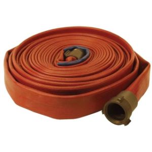 用于农业的 Canvas Cove红色水带 PVC 衬里 消防水带