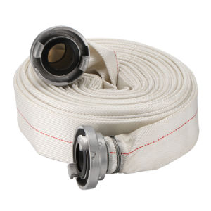 65mm PVC 消防水带 白色帆布 消防水带 管